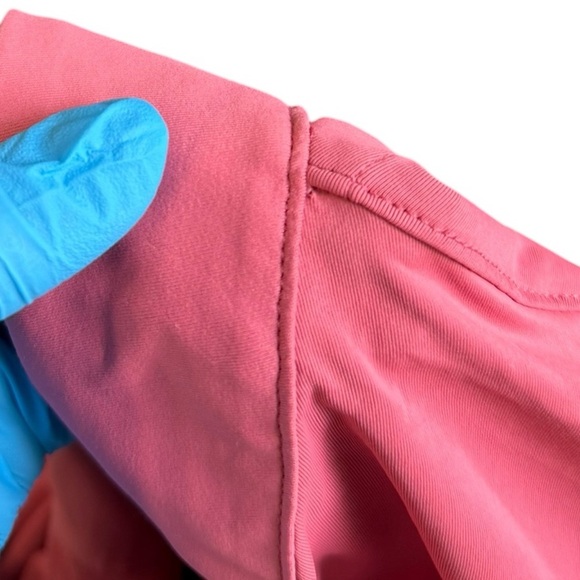 PETER MILLAR WOMEN'S SUN PROTECTION LONG SLEEVE 1/4 ZIP TOP GOLF PINK SMALL NEW - Picture 11 of 14